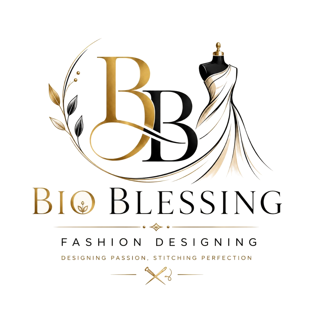 Bio Blessing Fashion Designing logo